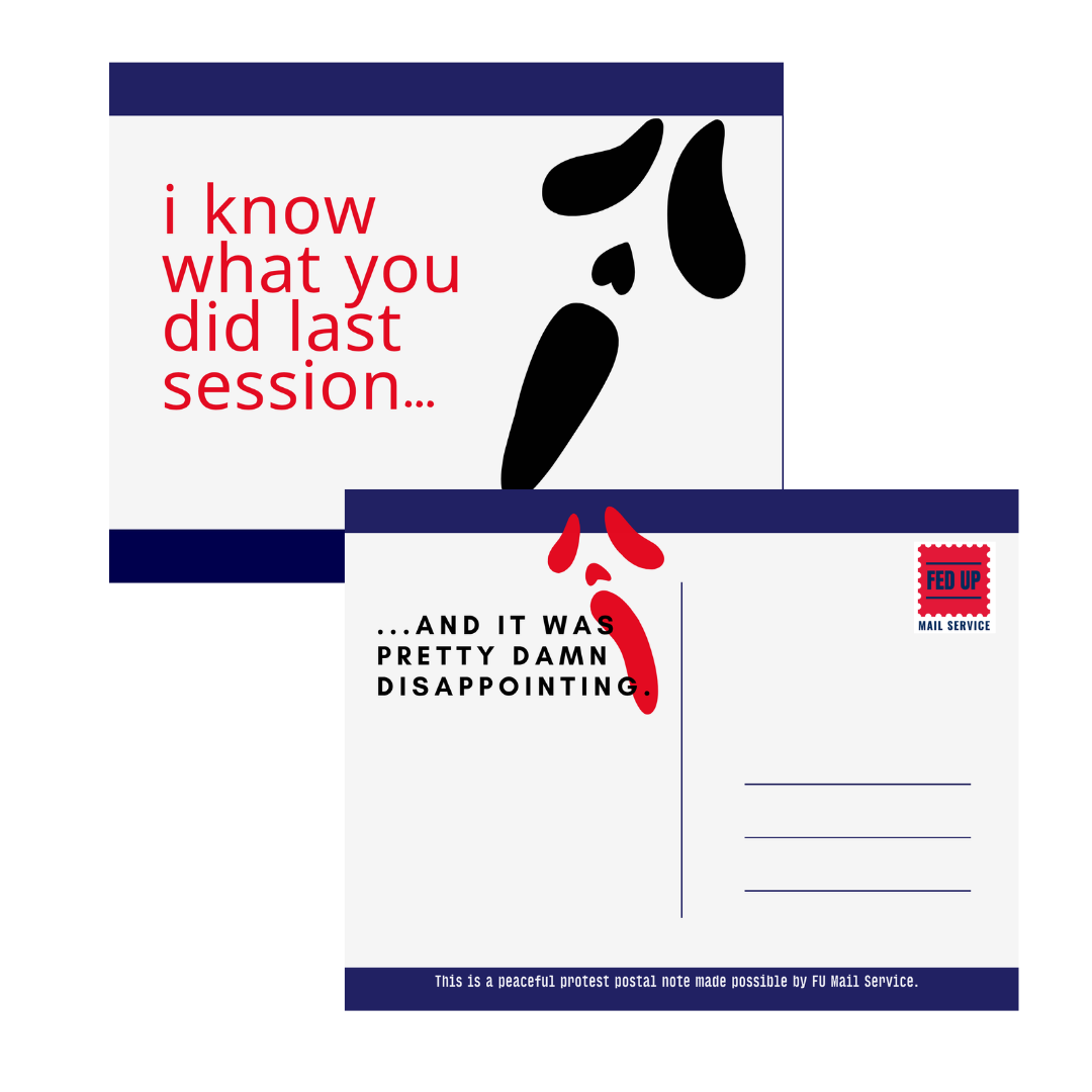 I Know What You Did Last Session