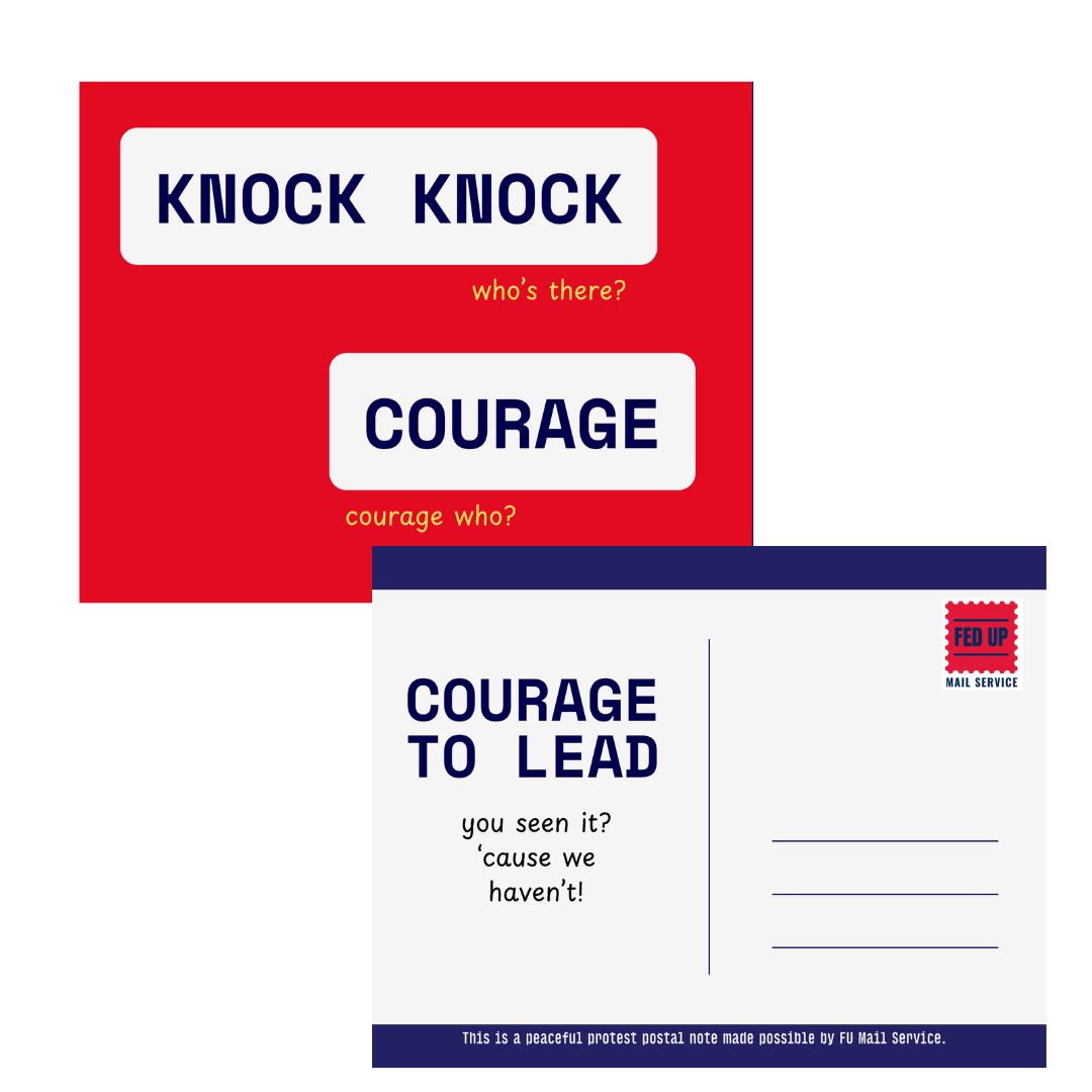 Knock Knock: Courage