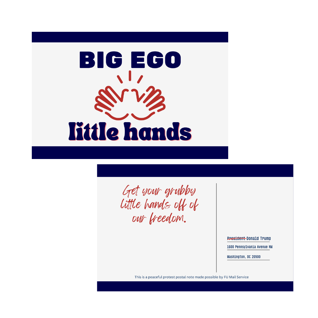 Big Ego, Little Hands